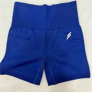 Do You Even seamless blue shorts